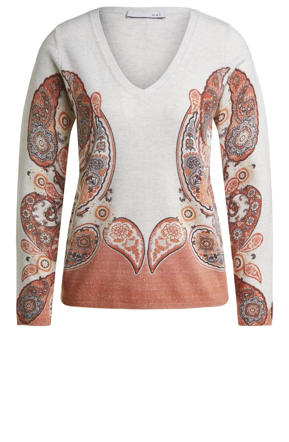 Paisley Print Jumper
