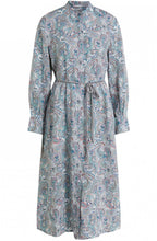 Paisley Print Shirt Dress