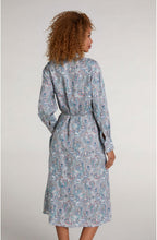 Paisley Print Shirt Dress