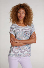 Paisley Print T Shirt