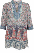 Paisley Print Tunic