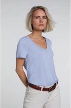 Pale Blue Jersey T Shirt