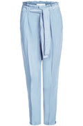 Pale Blue Tie Waist Trousers