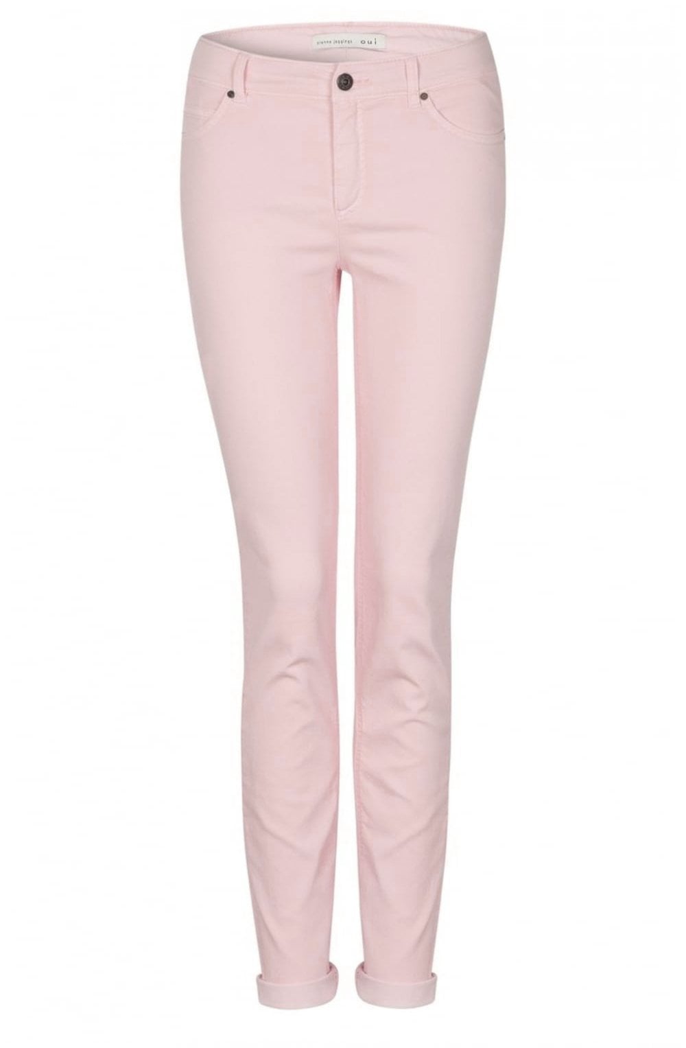 Pale Pink Baxtor Jeans