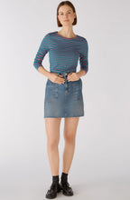 Parasail Green and Pink Striped Jersey Top