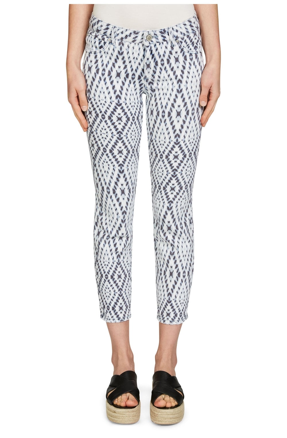Patterned Baxtor Jeggings
