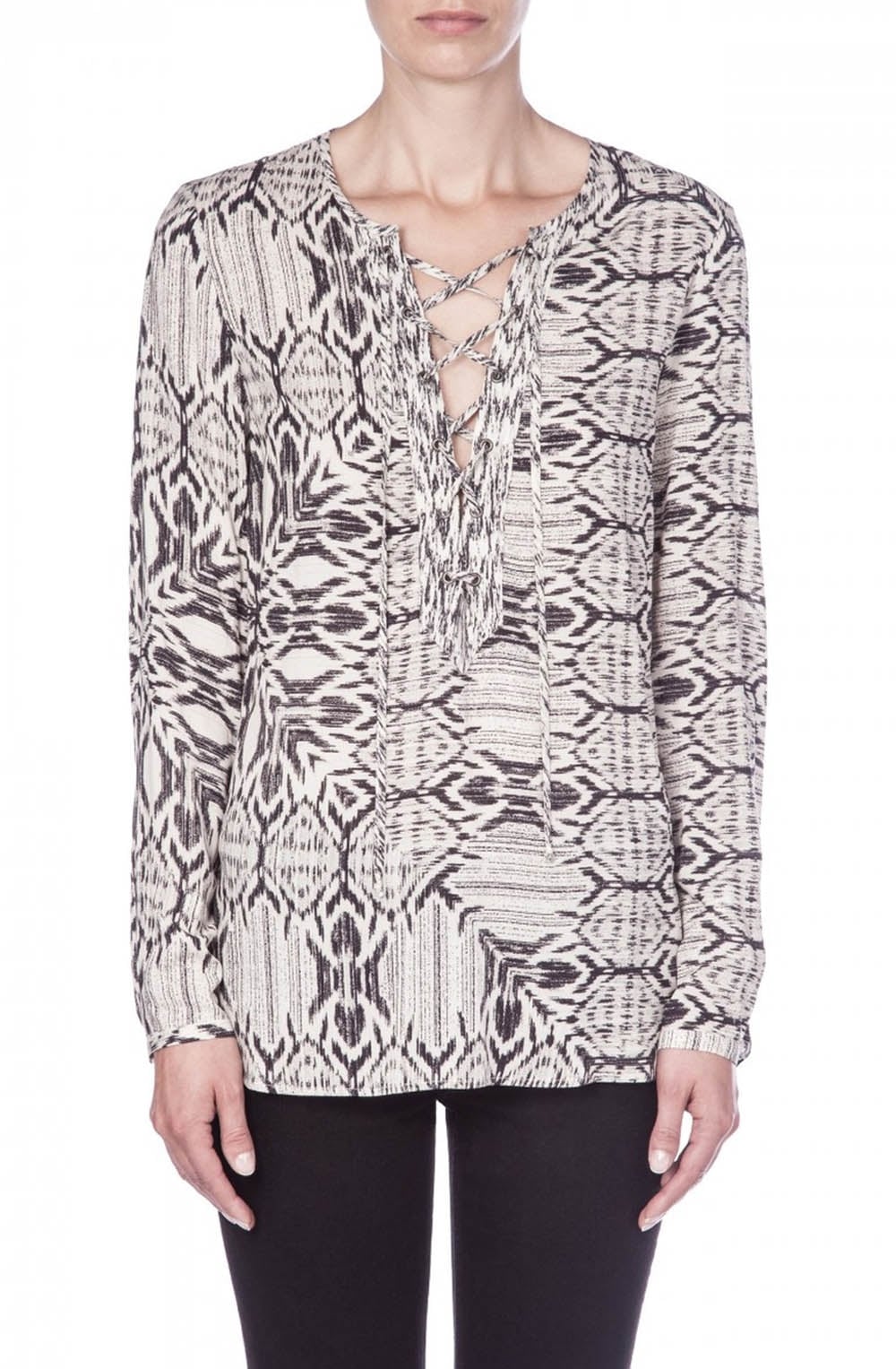 Patterned Blouse