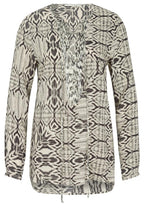 Patterned Blouse