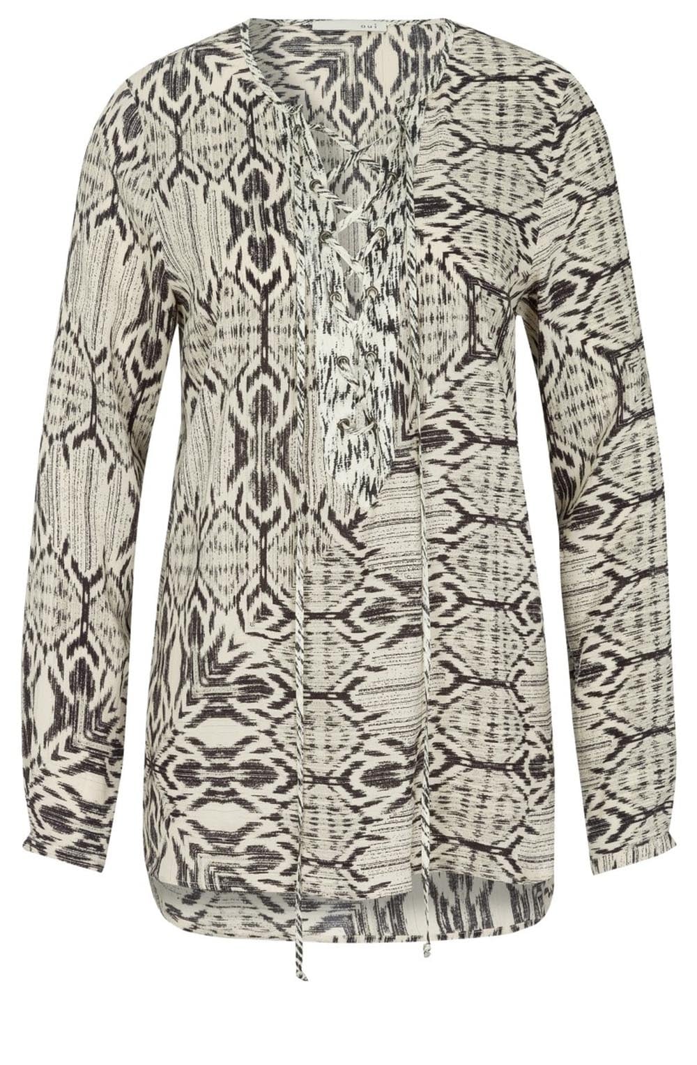 Patterned Blouse