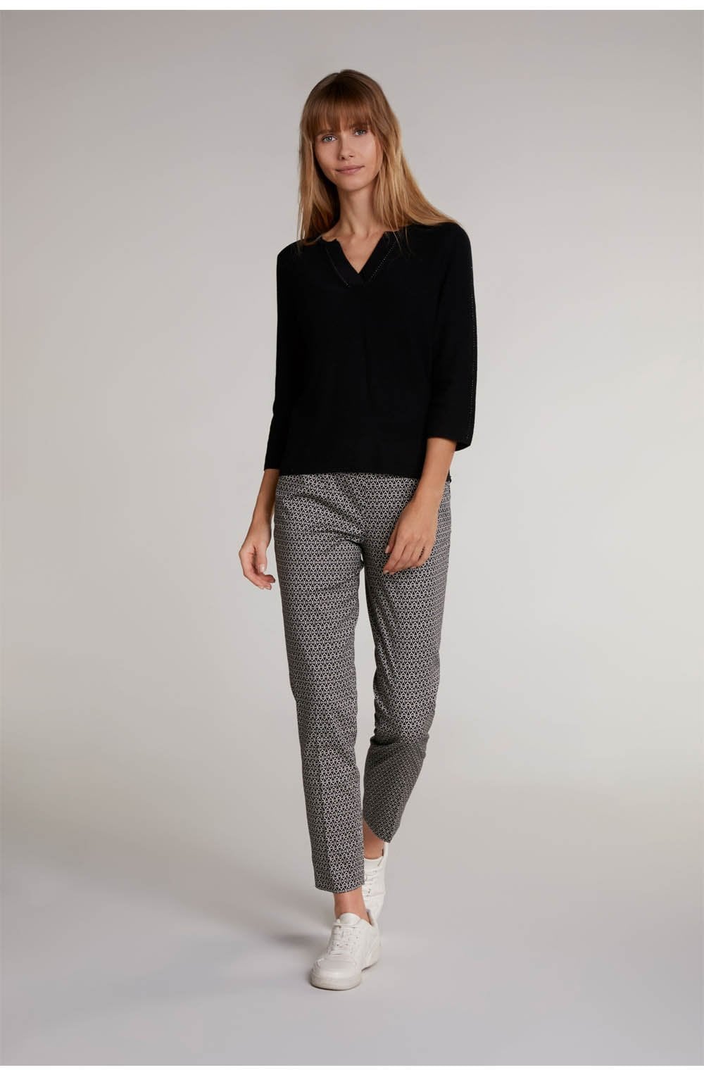 Patterned Trousers