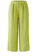 Pea Green Linen Culottes