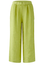 Pea Green Linen Culottes