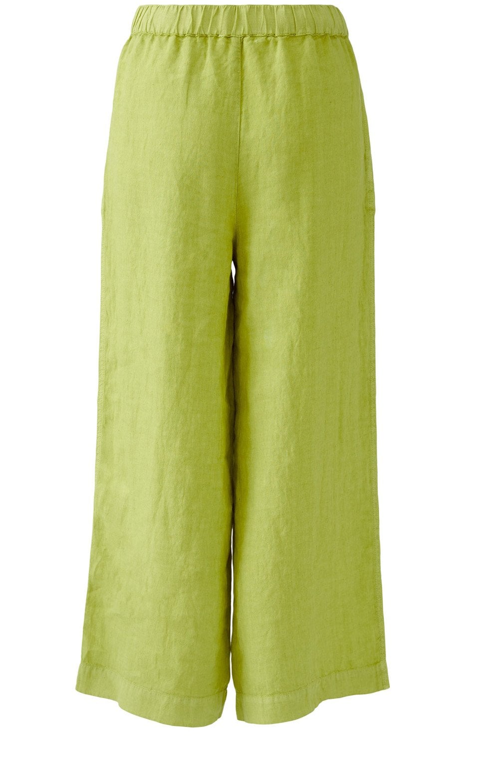Pea Green Linen Culottes