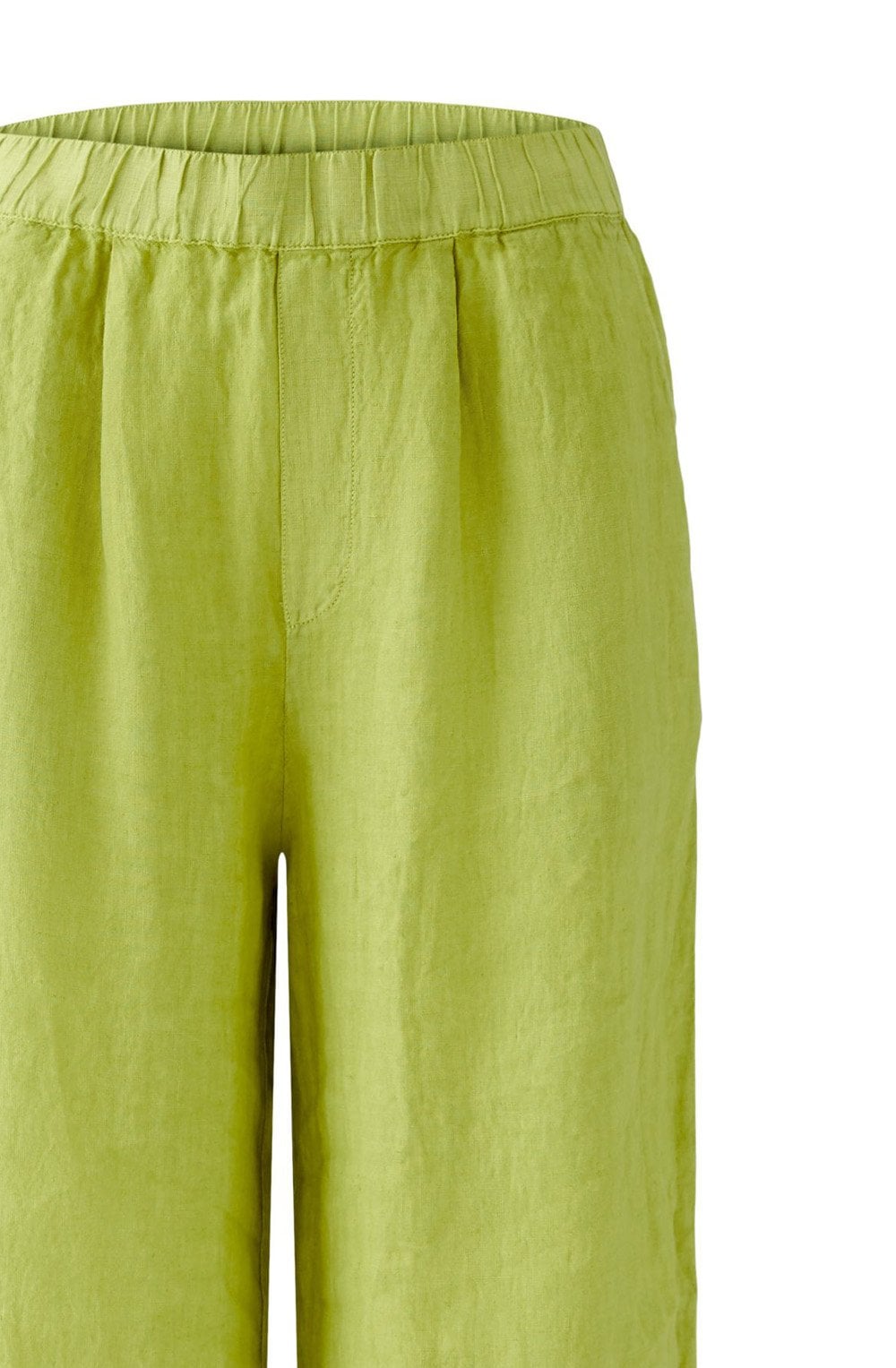 Pea Green Linen Culottes