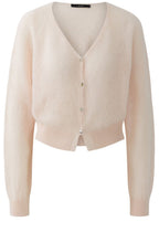 Peach whip Angel Yarn Shortened Cardigan