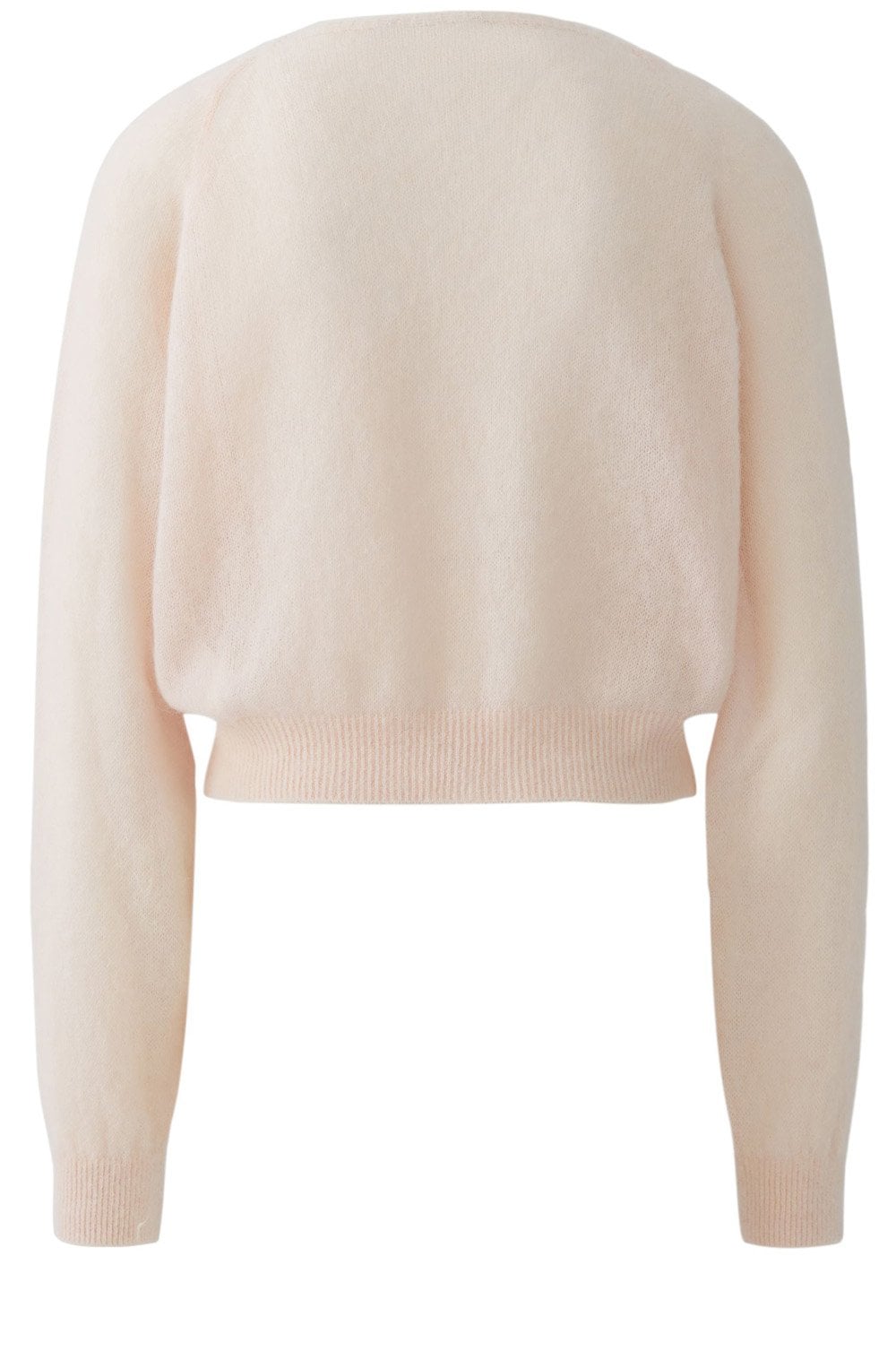 Peach whip Angel Yarn Shortened Cardigan