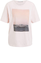 Peach Whip Car Sunset T Shirt