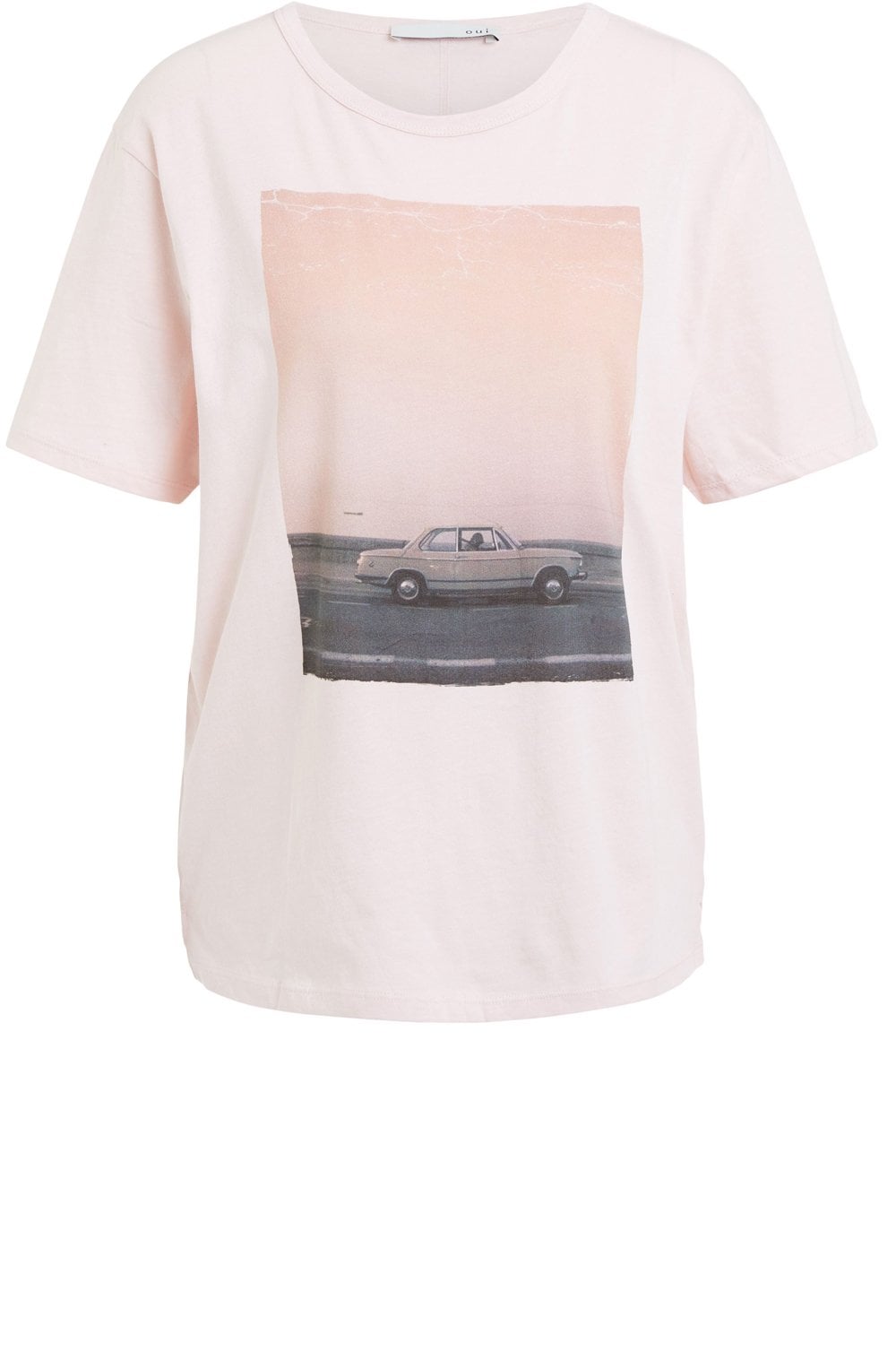 Peach Whip Car Sunset T Shirt