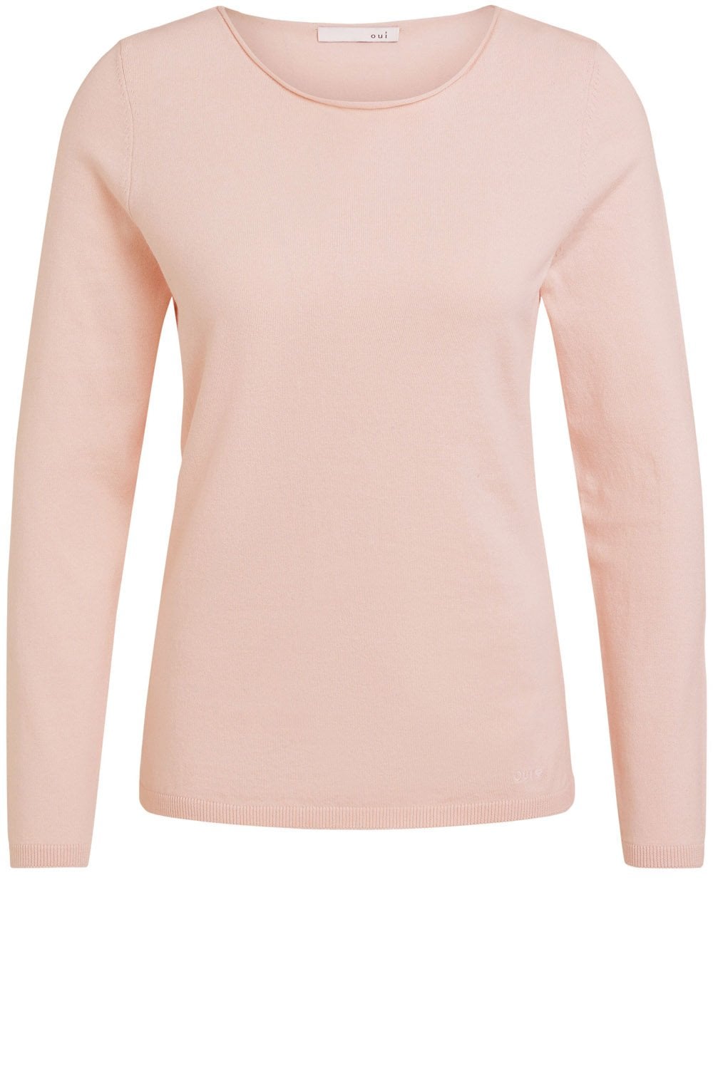 Peach Whip Fine Knit Delicate Jumper