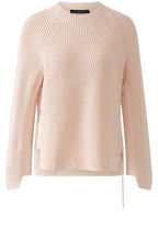 Peach Whip Jumper With Zip Detail