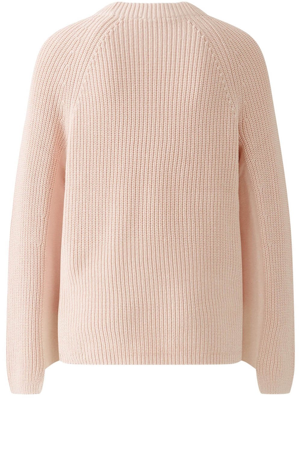 Peach Whip Jumper With Zip Detail