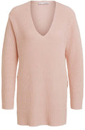 Peach Whip Knitted Long Jumper