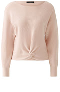 Peach Whip Knotted Front Jumper