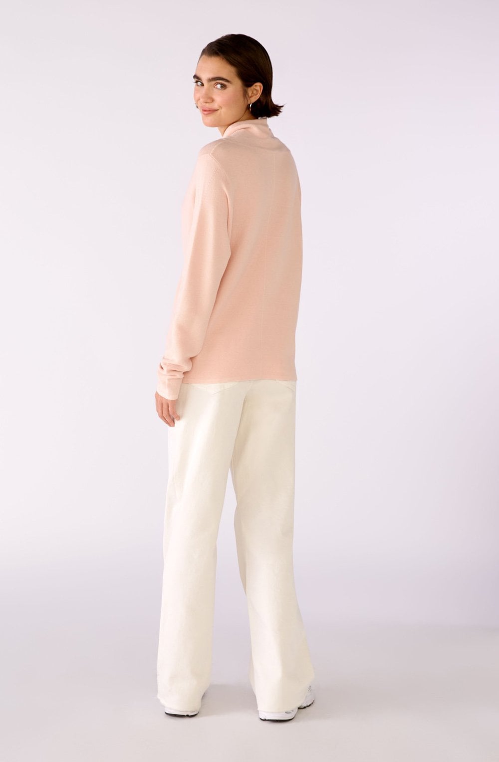 Peach Whip Rib Jumper