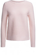 Peach Whip Ribbed Knit Jumper