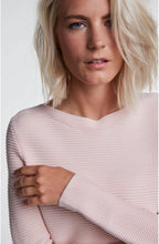Peach Whip Ribbed Knit Jumper