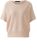 Peach Whip Summer Fine Knit Pullover