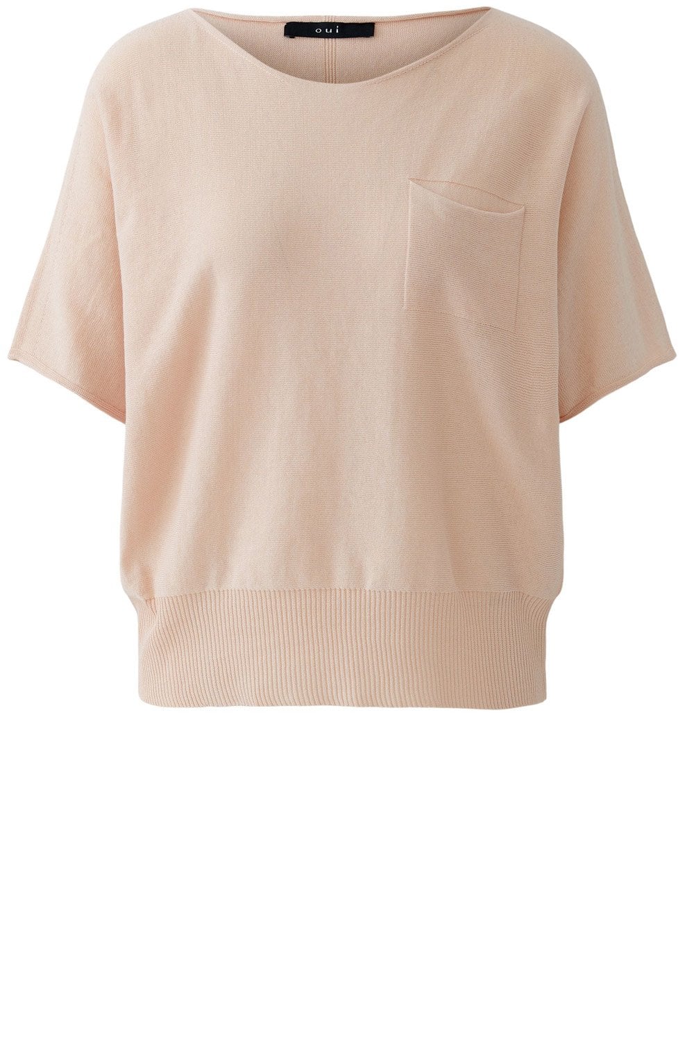 Peach Whip Summer Fine Knit Pullover