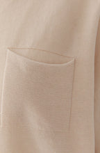 Peach Whip Summer Fine Knit Pullover