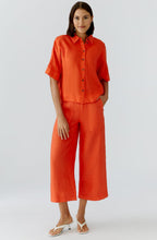 Pinciana Orange Linen Culottes