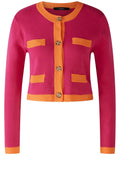 Pink and Orange Box Cardigan