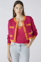 Pink and Orange Box Cardigan