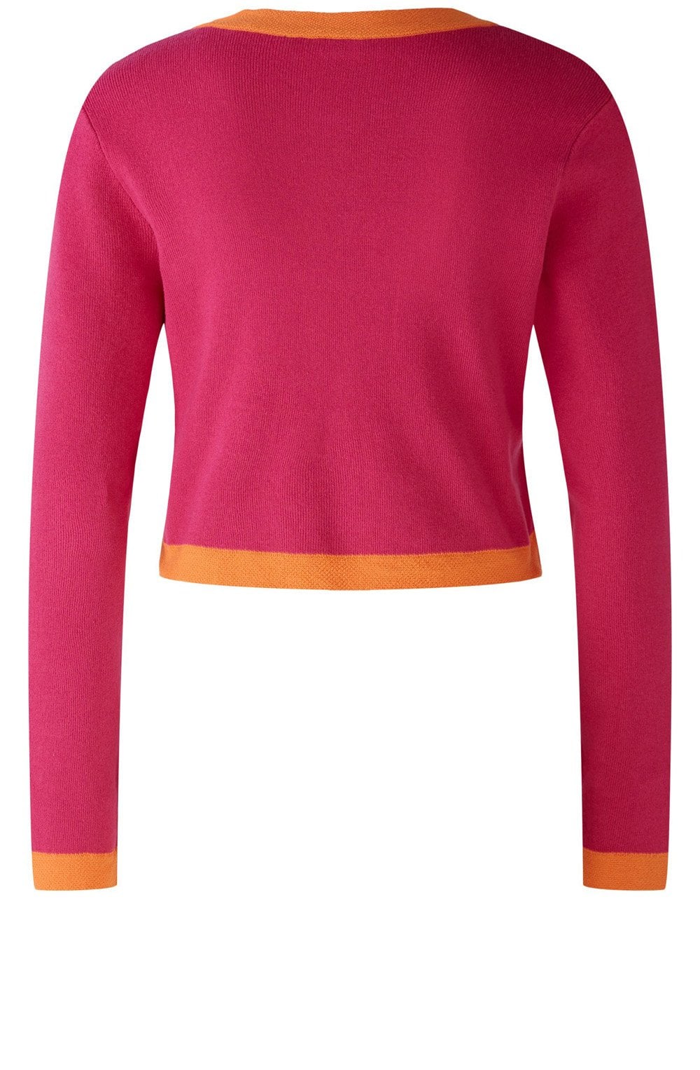 Pink and Orange Box Cardigan