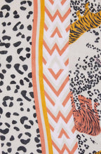 Pink Animal Print Scarf