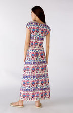 Pink & Blue Aztec Print Dress