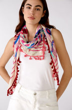 Pink & Blue Bold Print Scarf