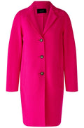 Pink Boiled Wool Coat