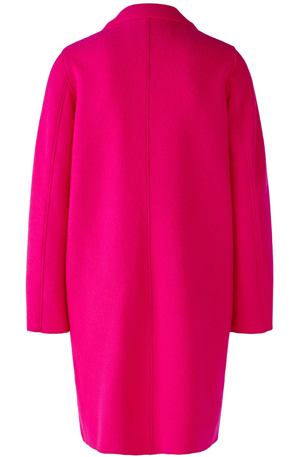 Pink Boiled Wool Coat