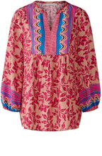 Pink Camel Floral Tunic