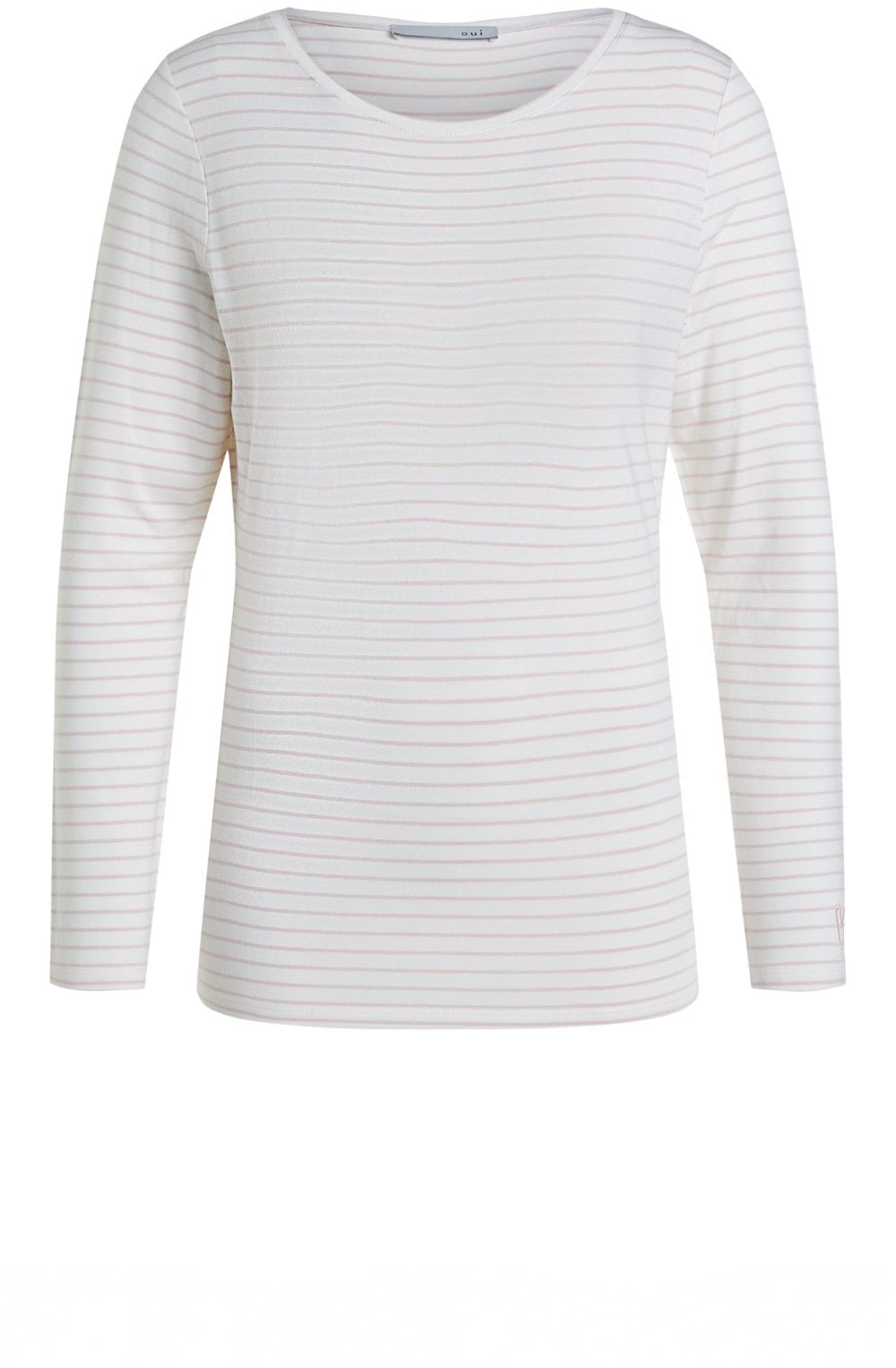 Pink & Cream Stripe Top