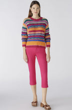 Pink Cropped Skinny Jeans