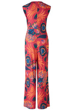 Pink Floral Jersey Jumpsuit