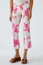 Pink Floral Slip On Trousers