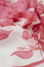 Pink Lightweight Floral Scarf