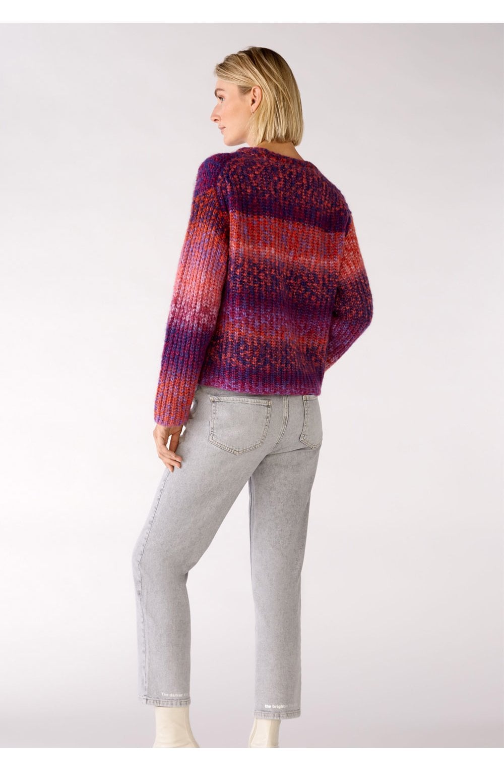 Pink Lilac Chunky Knit Jumper