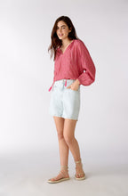 Pink Patterned Blouse